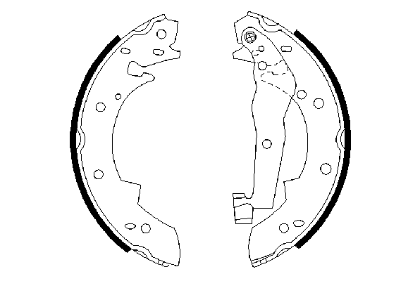 Тормозные колодки BOSCH 0 986 487 013