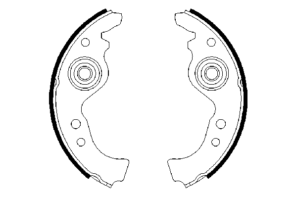 Тормозные колодки BOSCH 0 986 487 030