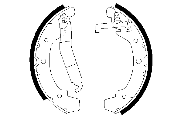 Гальмівні колодки BOSCH 0 986 487 193