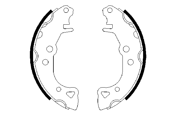 Тормозные колодки BOSCH 0 986 487 252