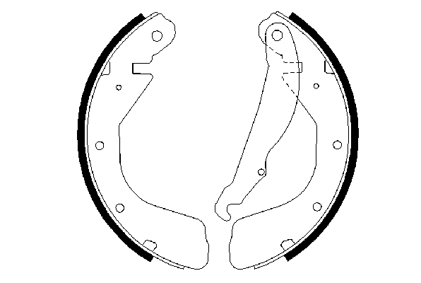 Тормозные колодки BOSCH 0 986 487 264