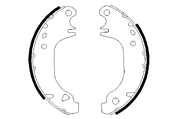 Тормозные колодки BOSCH 0 986 487 274