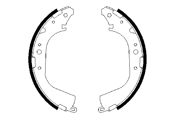 Тормозные колодки BOSCH 0 986 487 354