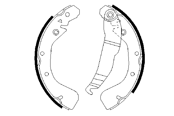 Тормозные колодки BOSCH 0 986 487 554