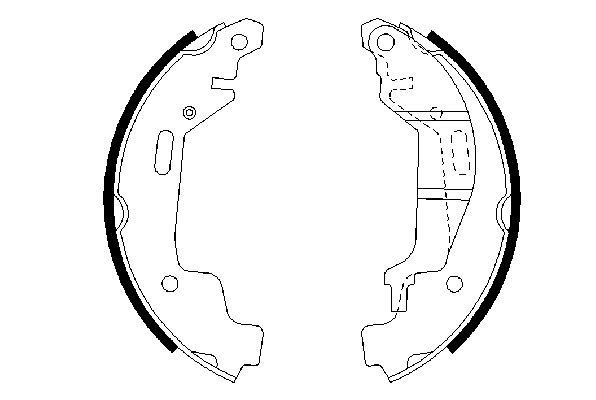 Тормозные колодки BOSCH 0 986 487 576