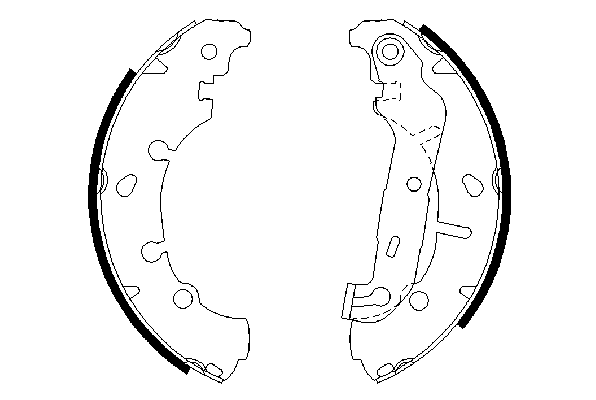 Тормозные колодки BOSCH 0 986 487 599