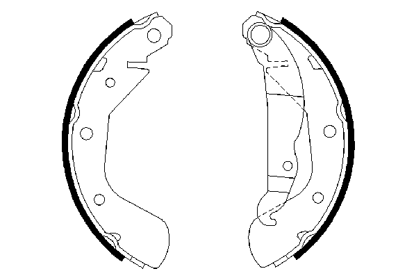 Тормозные колодки BOSCH 0 986 487 613