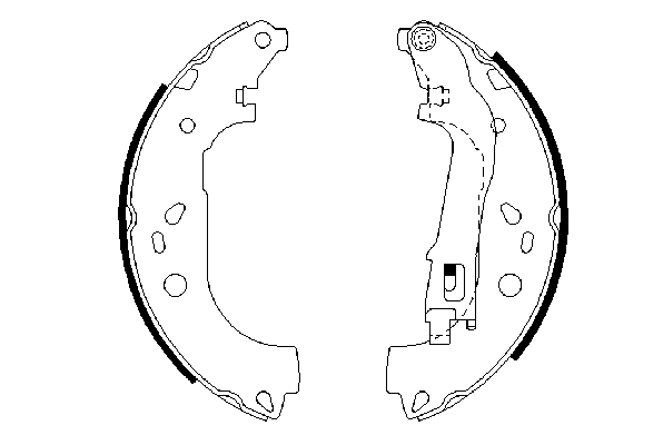 Тормозные колодки BOSCH 0 986 487 717