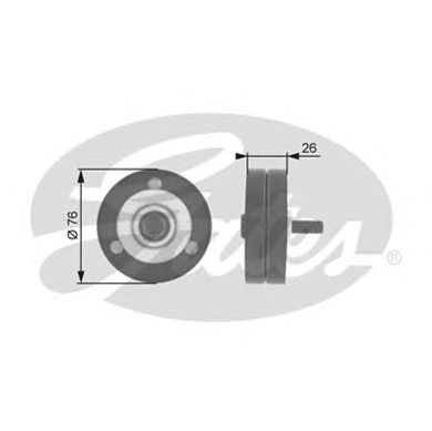 Направляющий / паразитный ролик поликлинового ремня GATES T36182