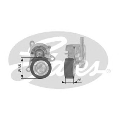 Натяжной ролик поликлинового ремня GATES T38320