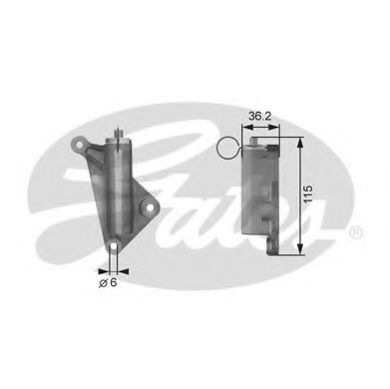 Успокоитель зубчатого ремня GATES T43066
