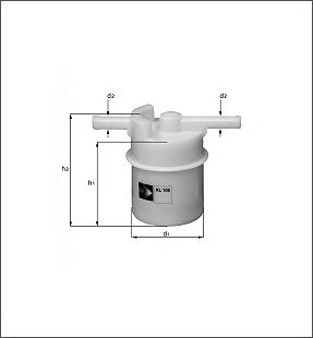 Топливный фильтр KNECHT KL 116