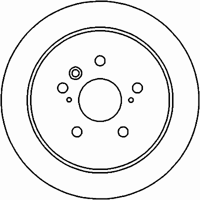 Тормозной диск TEXTAR 92171603