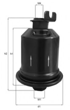 Топливный фильтр MAHLE KL 514