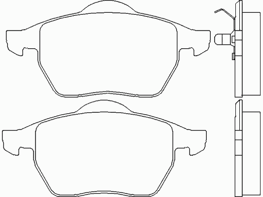 Тормозные колодки MINTEX MDB2689