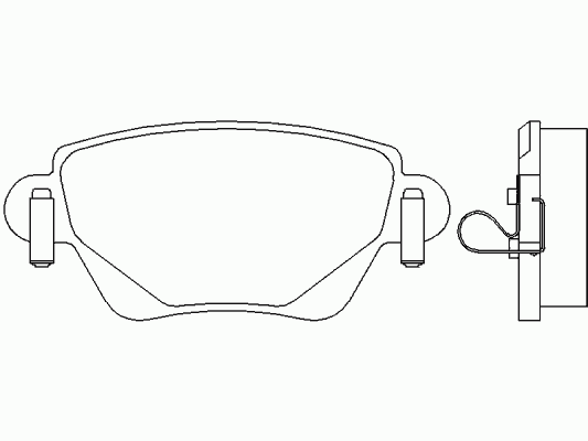 Тормозные колодки MINTEX MDB2081