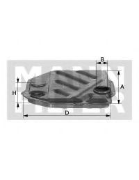 Фильтр АКПП MANN H 1914/1