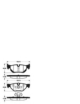 Тормозные колодки NK 221532