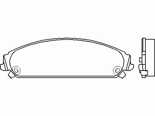 Тормозные колодки PAGID T1503