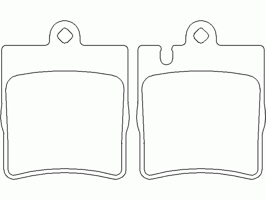 Тормозные колодки PAGID T1152