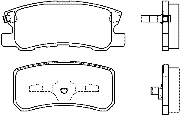 Тормозные колодки PAGID T1276