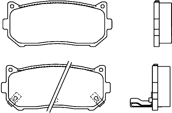 Тормозные колодки PAGID T1238