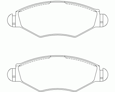Тормозные колодки PAGID T1245