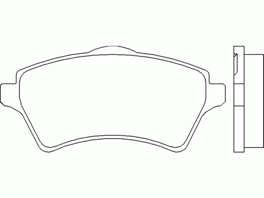 Тормозные колодки PAGID T1283