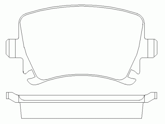 Тормозные колодки PAGID T1377
