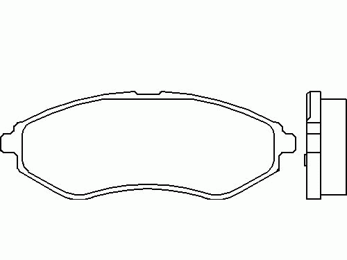 Тормозные колодки PAGID T1443