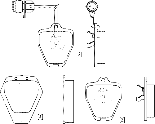 Тормозные колодки PAGID T1182