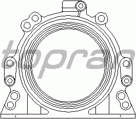 Сальник коленвала TOPRAN 105 753