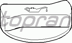 Пробка заливной горловины TOPRAN 111 125
