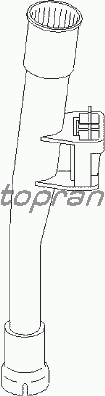 Воронка, указатель уровня масла TOPRAN 109 617