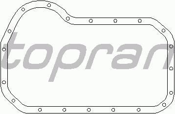 Прокладка поддона TOPRAN 100 293