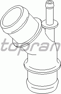 Патрубок системы охлаждения TOPRAN 108 876