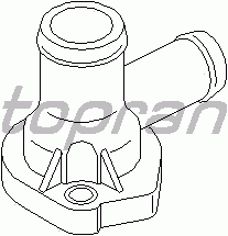 Фланец охлаждающей жидкости TOPRAN 107 917