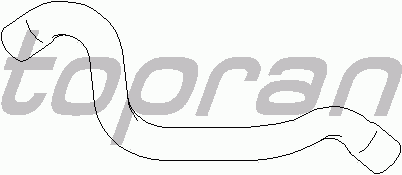 Шланг радиатора TOPRAN 111 792