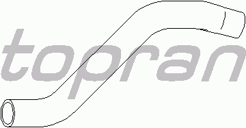 Шланг радиатора TOPRAN 110 665