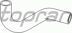 Шланг радиатора TOPRAN 102 715