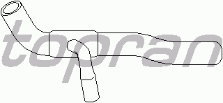 Шланг радиатора TOPRAN 101 453