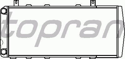 Радиатор охлаждения TOPRAN 112 220
