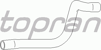 Шланг радиатора TOPRAN 102 998