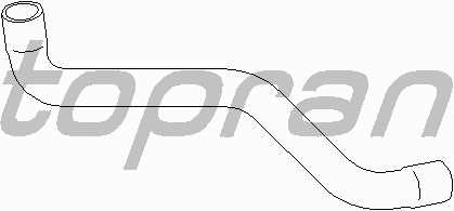 Шланг радиатора TOPRAN 103 000