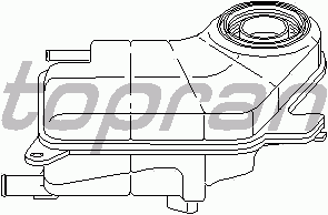 Расширительный бачок TOPRAN 109 343