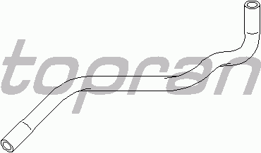 Шланг радиатора TOPRAN 103 002