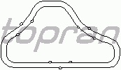 Фланец системы охлаждения TOPRAN 100 261