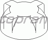 Пробка расширительного бачка TOPRAN 103 643