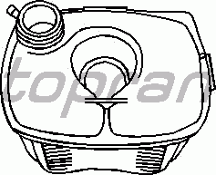 Расширительный бачок TOPRAN 102 575