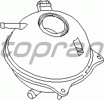 Расширительный бачок TOPRAN 103 006
